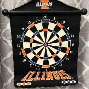 Illinois Dartboard Wall Hanging